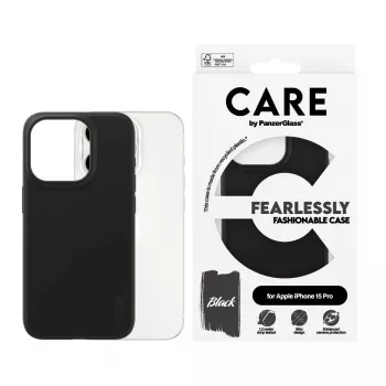 PanzerGlass CARE™ by ® ümbris Must iPhone 15 Pro