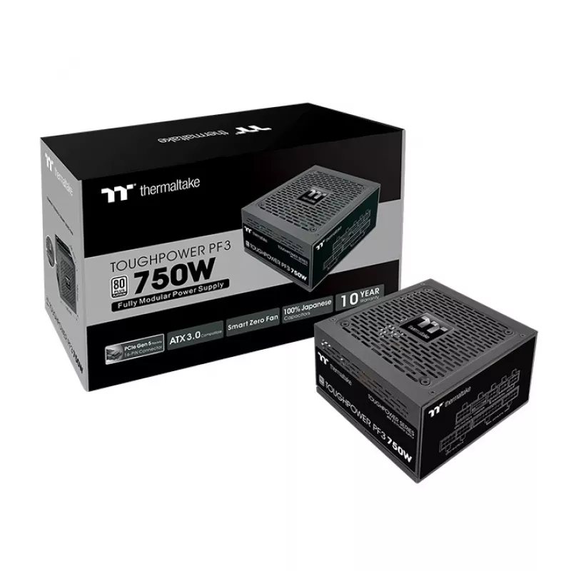 THERMALTAKE Toiteplokk - Toughpower PF3 750W Platinum - TT Premium Edition