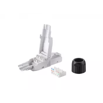 Equip Cat.6A tööriistavaba RJ45 pistik, 5 tk komplekt