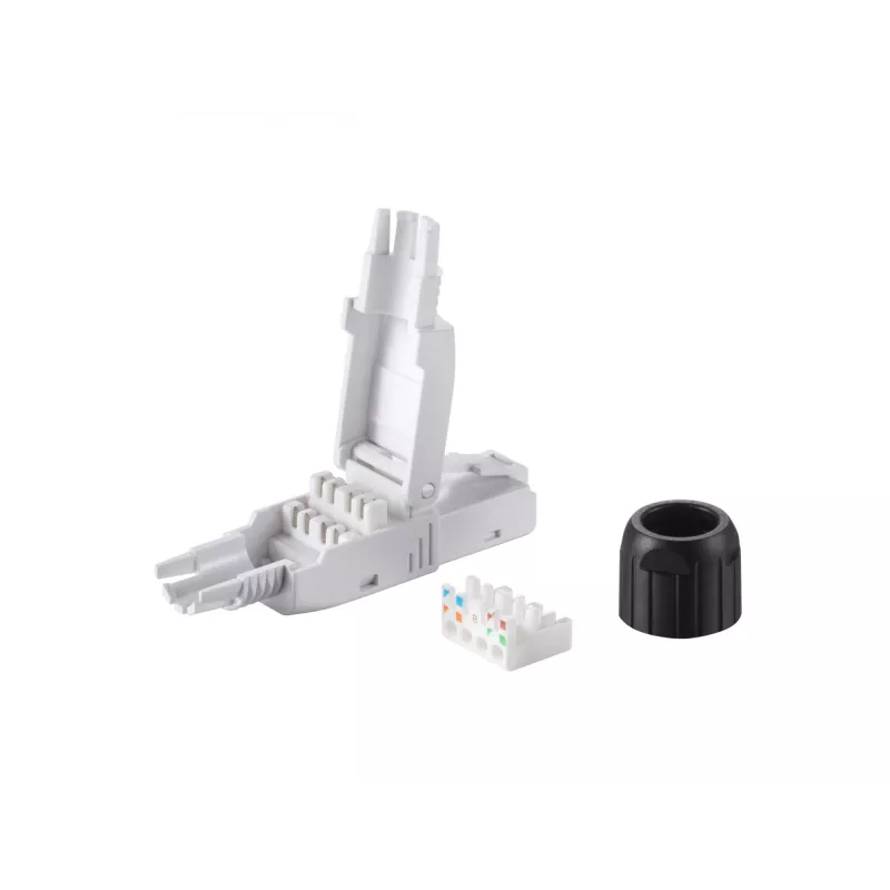 Equip Cat.6A tööriistavaba RJ45 pistik, 5 tk komplekt