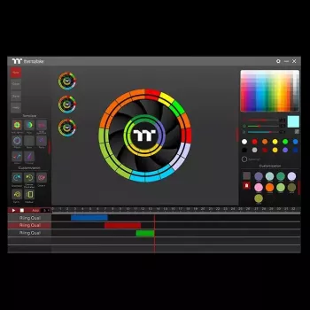 Ventilaator Thermaltake Riing Quad 12 RGB
