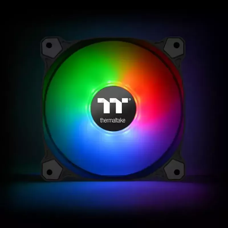 Ventilaator Thermaltake CL-F080-PL14SW-A 14 cm Must