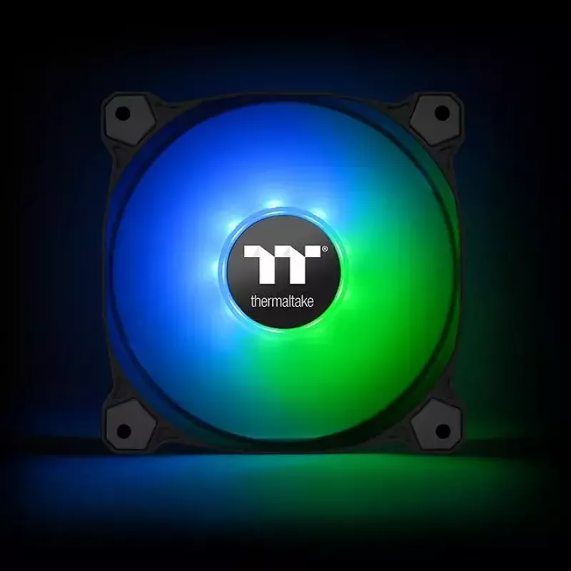 Ventilaator Thermaltake CL-F080-PL14SW-A 14 cm Must