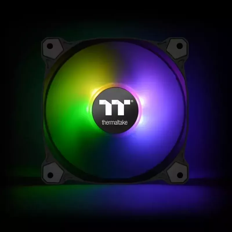 Ventilaator Thermaltake CL-F080-PL14SW-A 14 cm Must