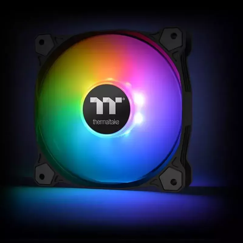 Ventilaator Thermaltake CL-F080-PL14SW-A 14 cm Must