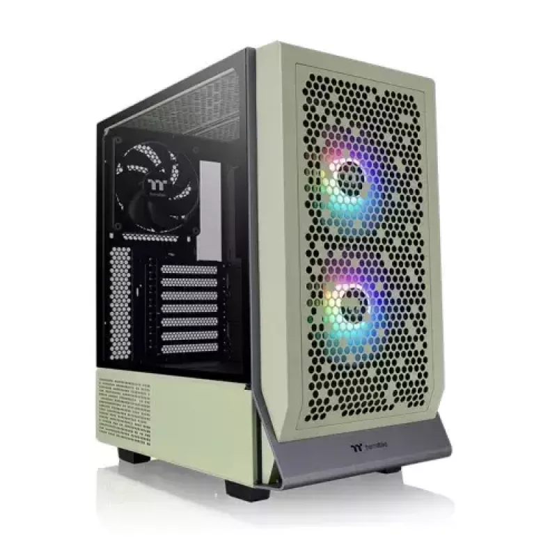 PC korpus Thermaltake Ceres 300 TG Midi Tower roheline