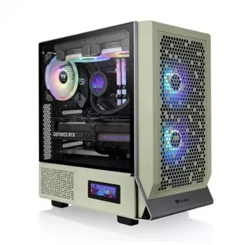 PC korpus Thermaltake Ceres 300 TG Midi Tower roheline