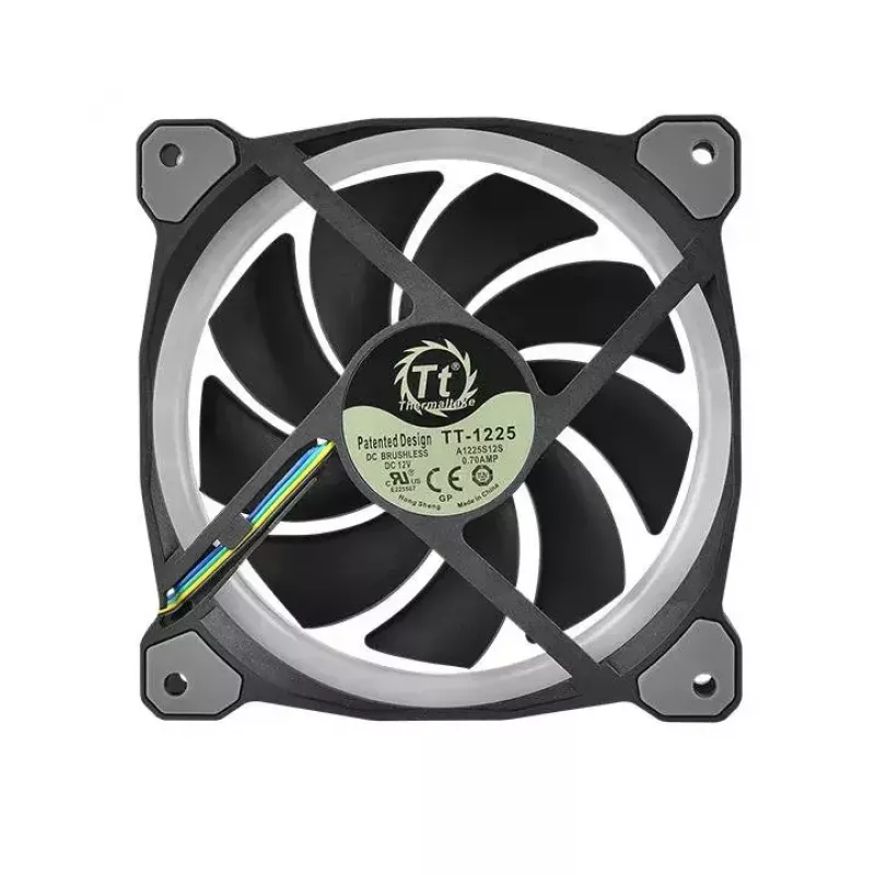 Fan Thermaltake CL-F076-PL12SW-A 12 cm Must