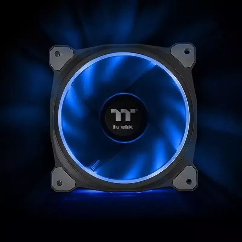 Fan Thermaltake CL-F076-PL12SW-A 12 cm Must