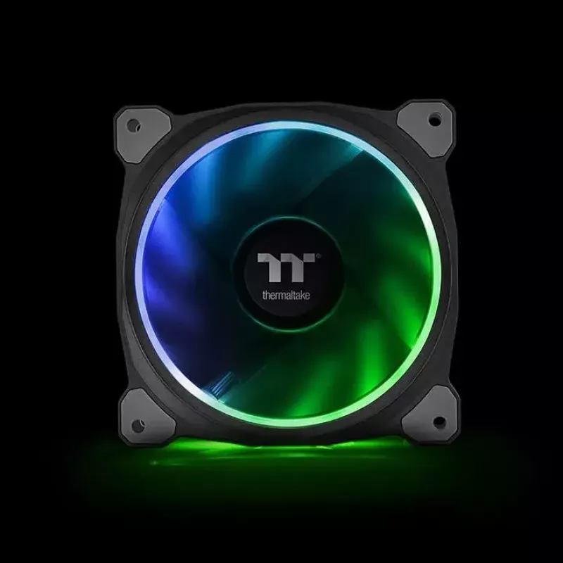 Fan Thermaltake CL-F076-PL12SW-A 12 cm Must