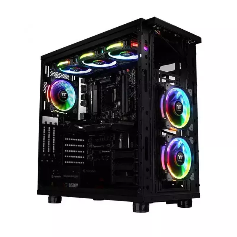 Fan Thermaltake CL-F076-PL12SW-A 12 cm Must