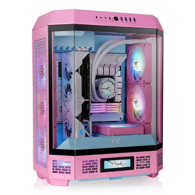 PC korpus Thermaltake Tower 600 Midi Tower roosa