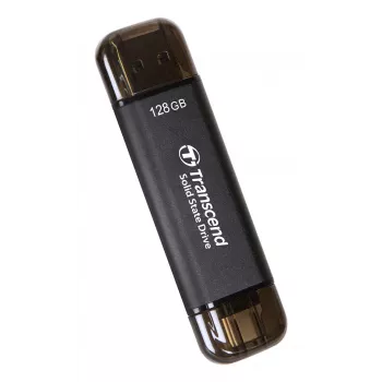 TRANSCEND Esd310c - 128GB kaasaskantav SSD - USB Type-A / USB USB-C