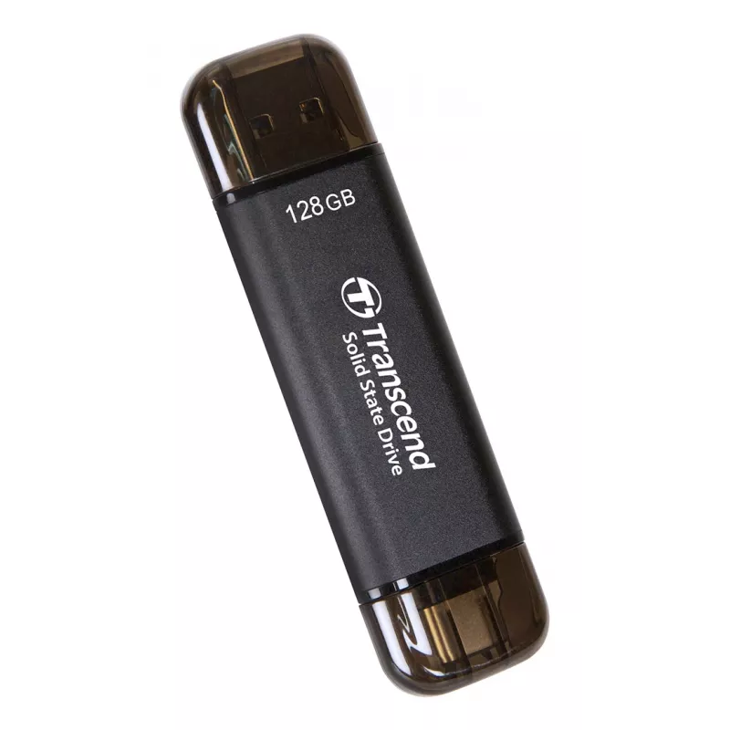 TRANSCEND Esd310c - 128GB kaasaskantav SSD - USB Type-A / USB USB-C