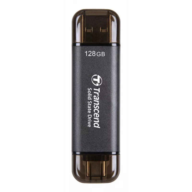 TRANSCEND Esd310c - 128GB kaasaskantav SSD - USB Type-A / USB USB-C