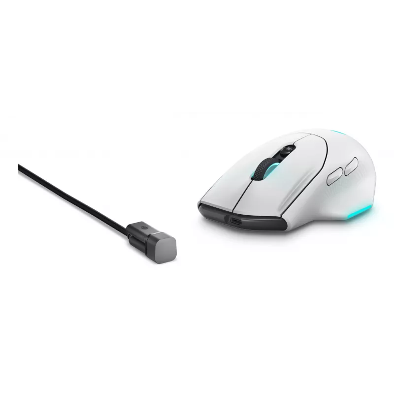 Alienware AW620M hiir Mängimine Paremakäeline RF Juhtmevaba + USB Type-C Optiline 26000 DPI