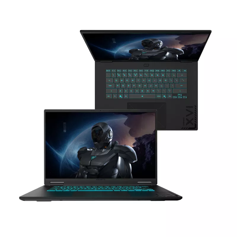 GIGABYTE GAMING A16 3WHK3DE894SH sülearvuti AMD Ryzen™ 7 260 40,6 cm (16 tolli) WUXGA 16 GB DDR5-SDRAM 1 TB SSD NVIDIA GeForce RTX 5070 Wi-Fi 6E (802.11ax) Windows 11 Home Must