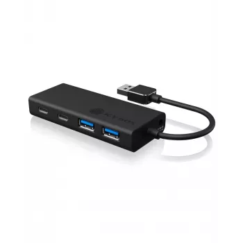 ICY BOX IB-HUB1426-U3 USB 3.2 Gen 1 (3.1 Gen 1) Type-A 5000 Mbit/s Must