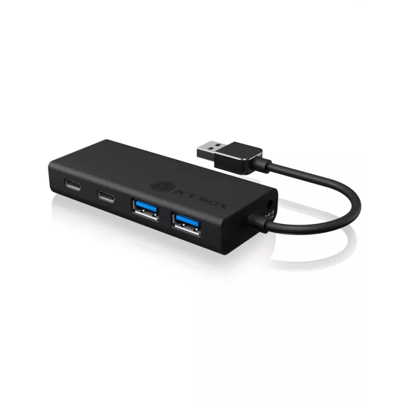 ICY BOX IB-HUB1426-U3 USB 3.2 Gen 1 (3.1 Gen 1) Type-A 5000 Mbit/s Must