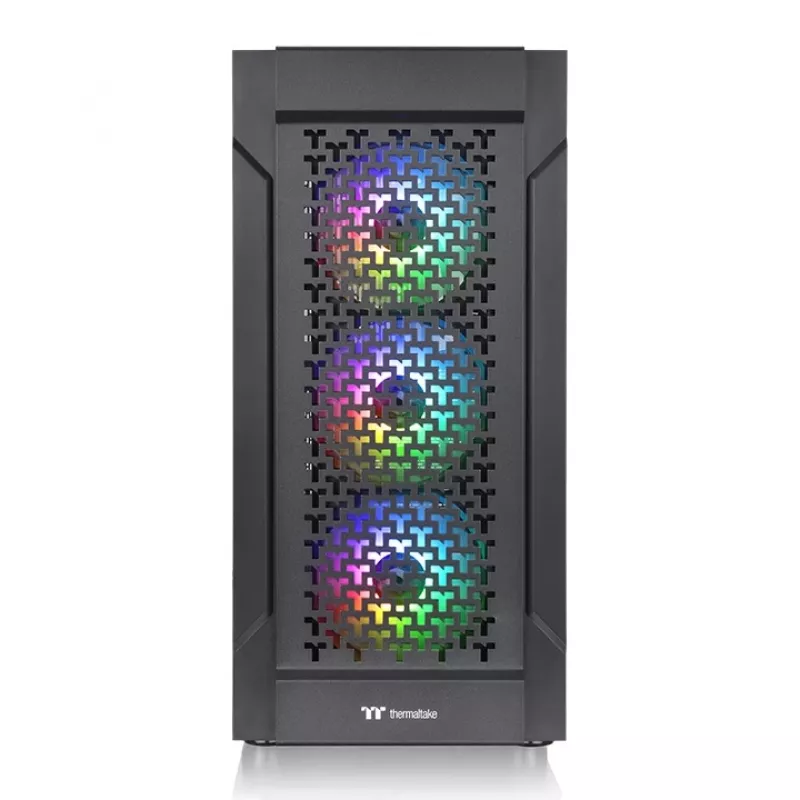 THERMALTAKE Keskmine tornkorpus - Versa T27 TG ARGB - Must