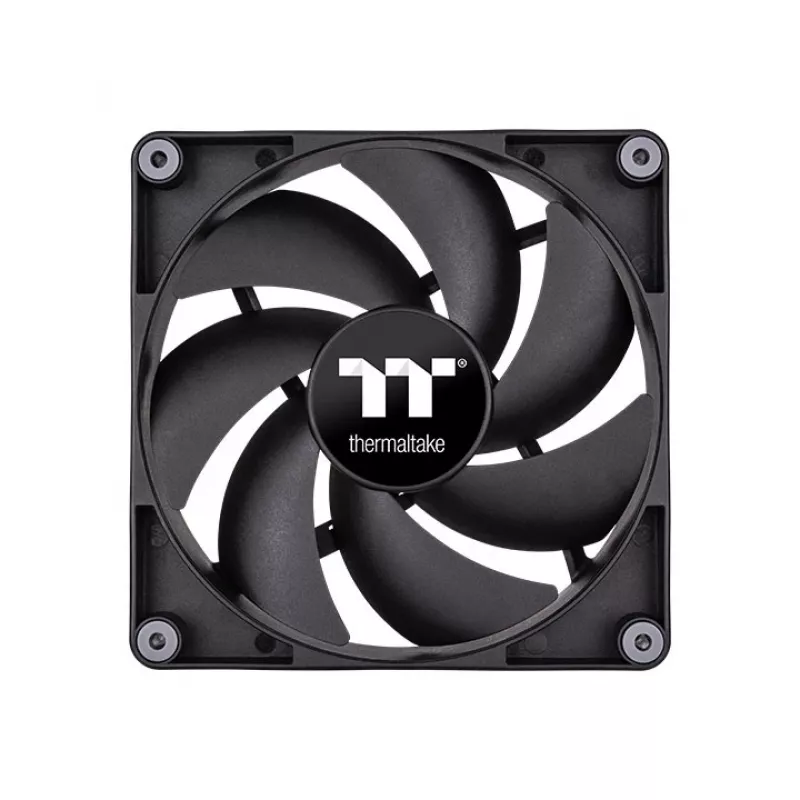 THERMALTAKE PC jahutusventilaator - CT120 - 12cm - Must - 2 tk pakend