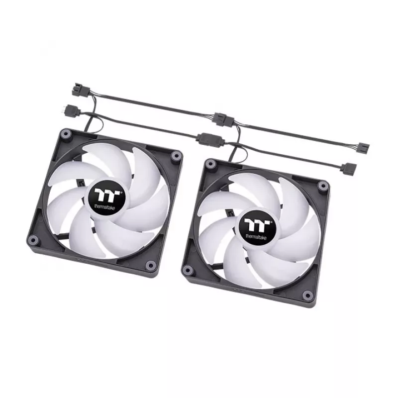 THERMALTAKE PC jahutusventilaator - CT140 ARGB Sync - 14 cm - Must - 2 pakk