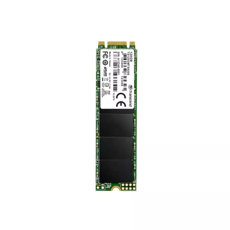 TRANSCEND SSD Mte820s 120GB M.2 2280 SATA Ill 6gb/s 3D Tlc Nand Flash