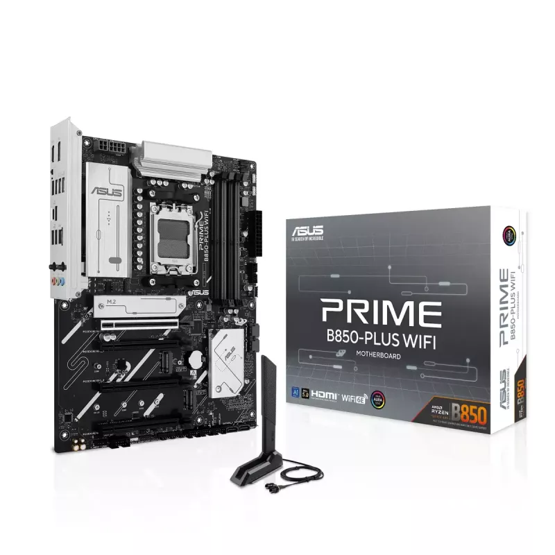 Emaplaat ASUS PRIME B850-PLUS WIFI AMD B850 Socket AM5 ATX