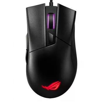 ASUS ROG Gladius II Core hiir Mängimine Paremakäeline USB Type-A Optiline 6200 DPI