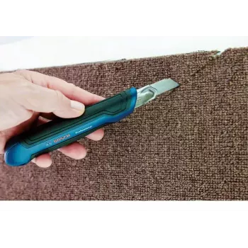 Bosch 1 600 A02 7M4 nuga sinine, roostevaba teras Kokkupandava teraga nuga