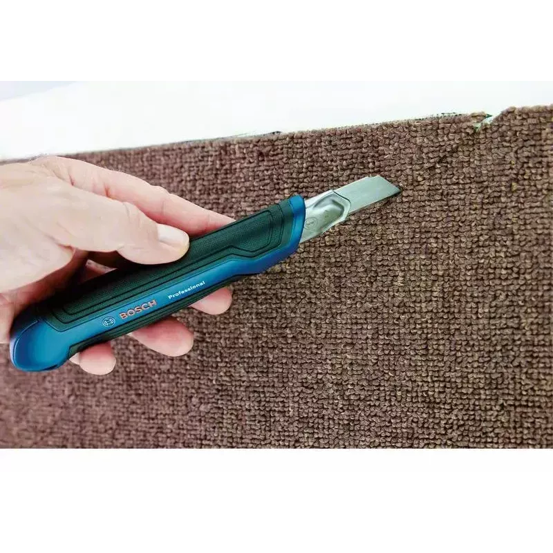 Bosch 1 600 A02 7M4 nuga sinine, roostevaba teras Kokkupandava teraga nuga