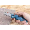 Bosch 1 600 A02 7M4 nuga sinine, roostevaba teras Kokkupandava teraga nuga