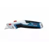 Bosch 1 600 A02 7M4 nuga sinine, roostevaba teras Kokkupandava teraga nuga