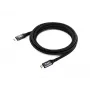 Equip USB4 Gen 2x2 C-C kaabel, M/M, 2,0 m, 4K/60Hz, 20 Gbps, PD 100 W