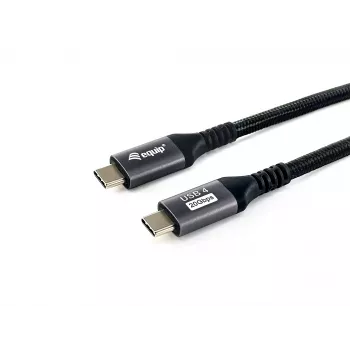 Equip USB4 Gen 2x2 C-C kaabel, M/M, 2,0 m, 4K/60Hz, 20 Gbps, PD 100 W
