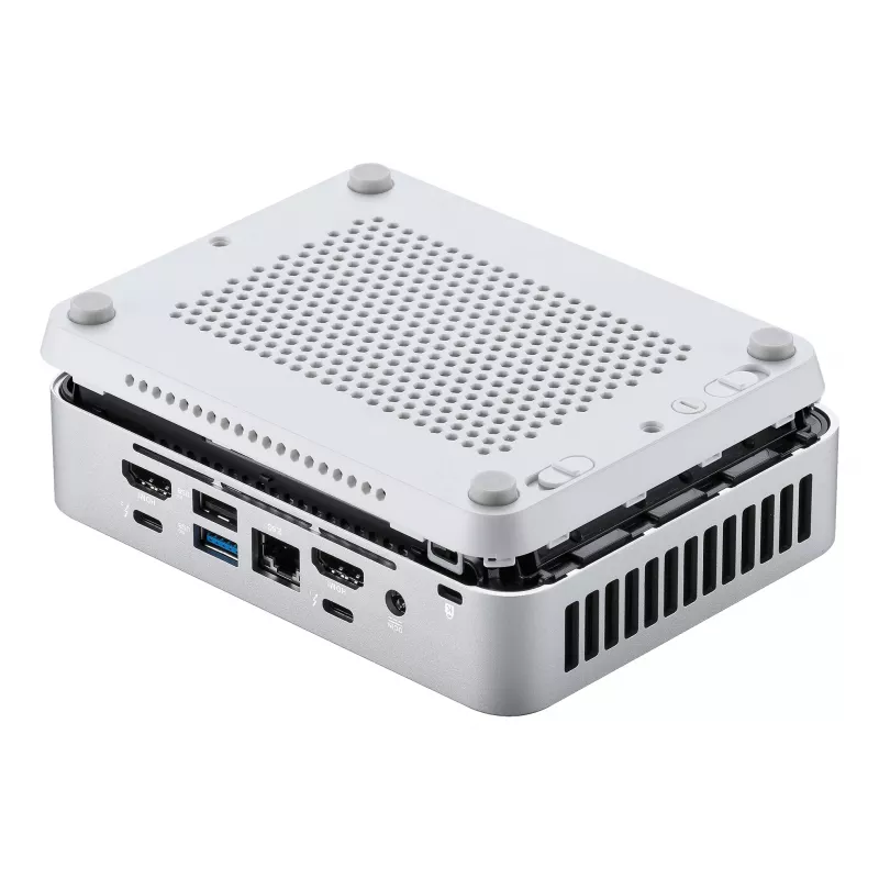 ASUS NUC 14 Pro+ RNUC14RVSU5068A2I Intel Core Ultra 5 125H 16 GB DDR5-SDRAM 512 GB SSD Windows 11 UCFF Mini PC hõbedane