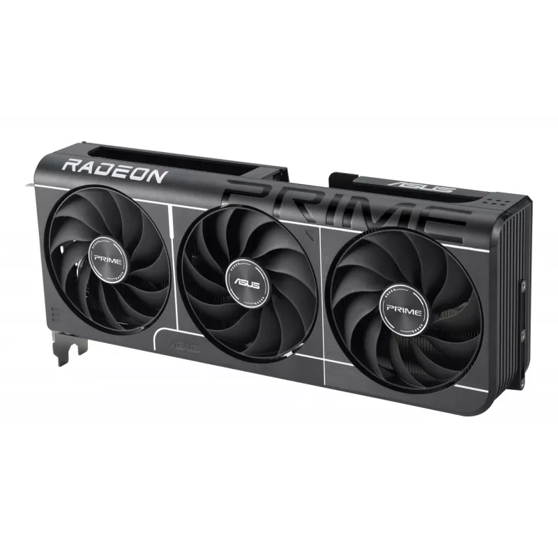 Graafikakaart ASUS Prime Radeon RX 9060 XT 16 GB GDDR6, PCIe 5.0, 128-bit, 3x ventilaatorit, 2,5 pesa