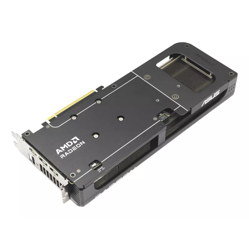Graafikakaart ASUS Prime Radeon RX 9060 XT 16 GB GDDR6, PCIe 5.0, 128-bit, 3x ventilaatorit, 2,5 pesa