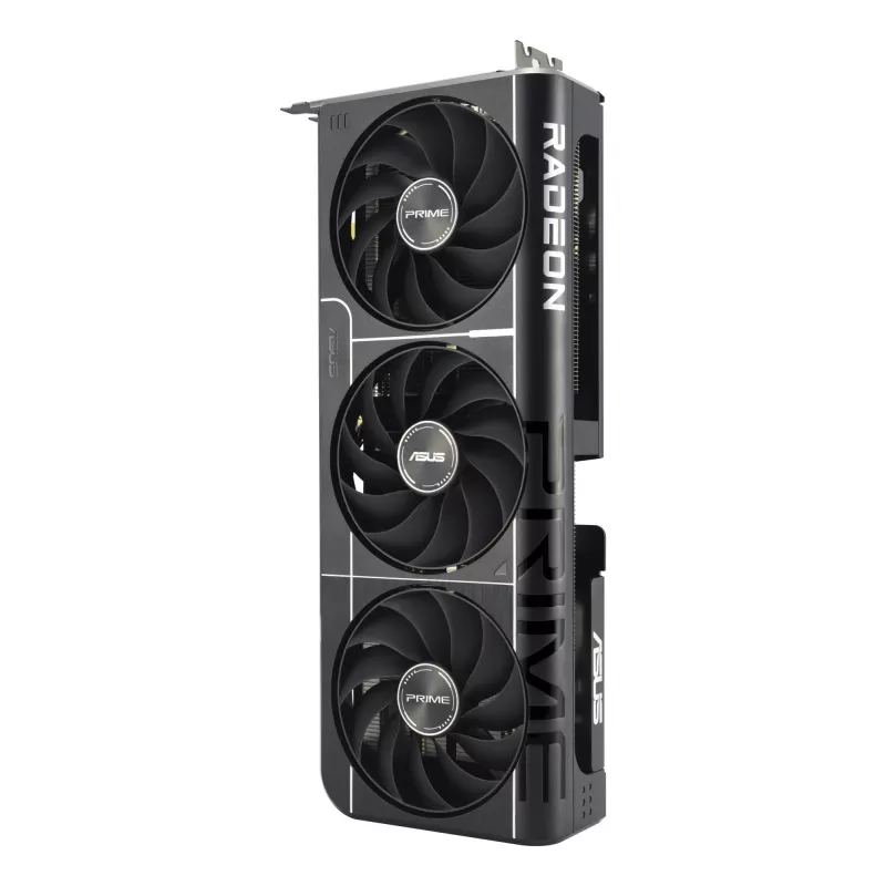 Graafikakaart ASUS Prime Radeon RX 9060 XT 16 GB GDDR6, PCIe 5.0, 128-bit, 3x ventilaatorit, 2,5 pesa