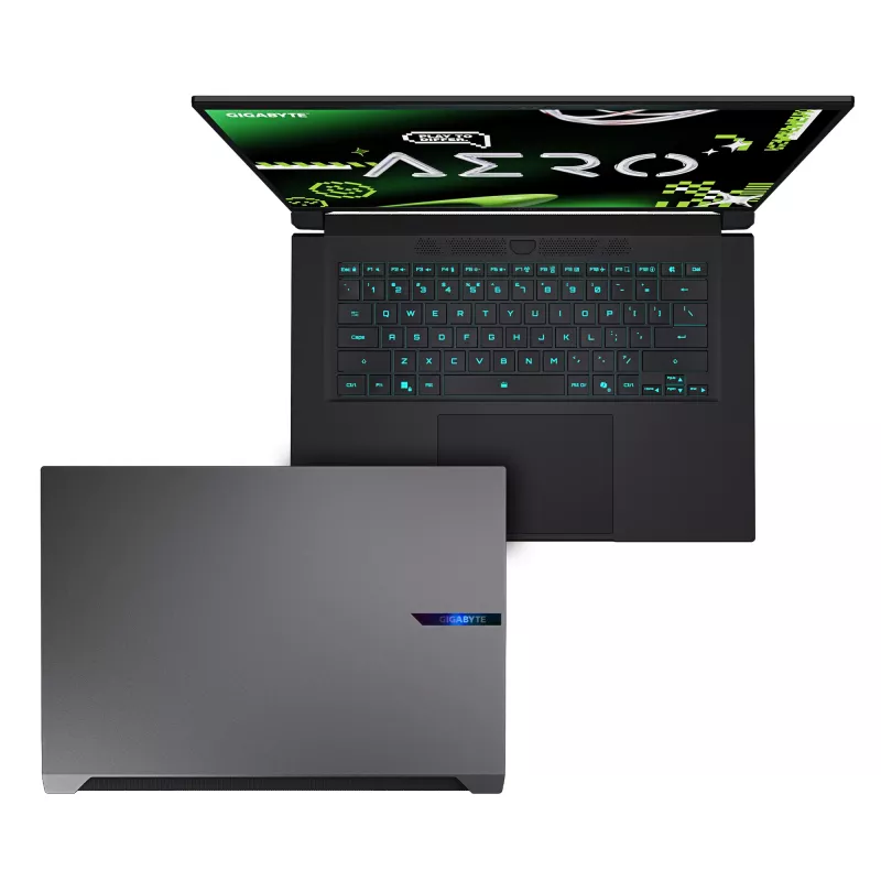 GIGABYTE AERO X16 1WH93DEC64AH Copilot+ PC AMD Ryzen™ AI 7 350 Sülearvuti 40,6 cm (16 tolli) WQXGA 32 GB DDR5-SDRAM 1 TB SSD NVIDIA GeForce RTX 5070 Wi-Fi 6E (802.11ax) Windows 11 Home Hall