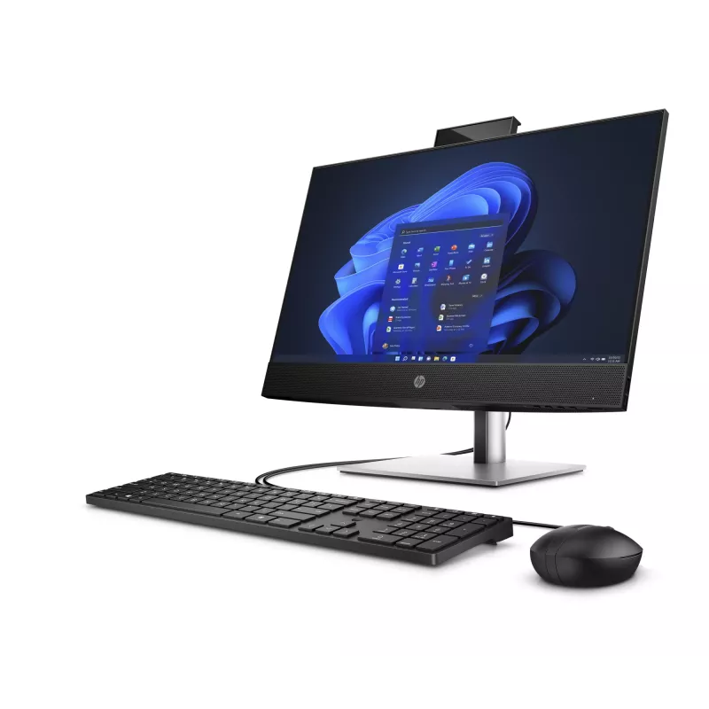HP ProOne 440 G9 Intel® Core™ i3 i3-13100T 60,5 cm (23,8 tolli) 1920 x 1080 pikslit Puutetundlik kõik-ühes-arvuti 16 GB DDR4-SDRAM 512 GB SSD Windows 11 Pro Wi-Fi 6E (802.11ax) Must, Hõbedane