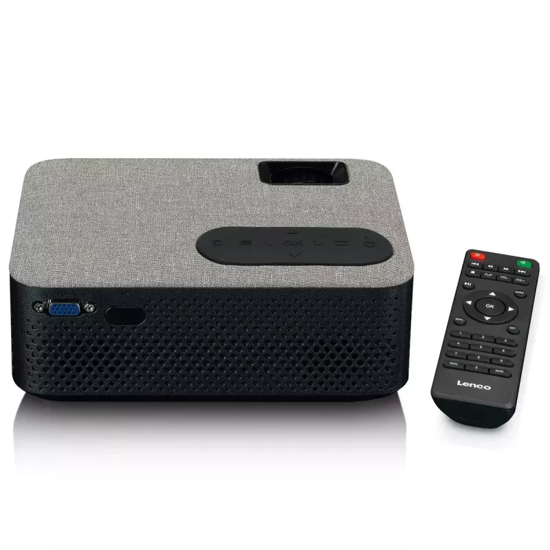 Lenco LPJ-700BKGY Standardne LED-projektor 1080p Must