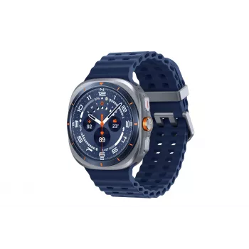 Samsung Galaxy Watch Ultra 3,81 cm (1,5 tolli) AMOLED 47 mm Digitaalne 480 x 480 pikslit Puuteekraan 4G Hõbedane Wi-Fi GPS (satelliit)