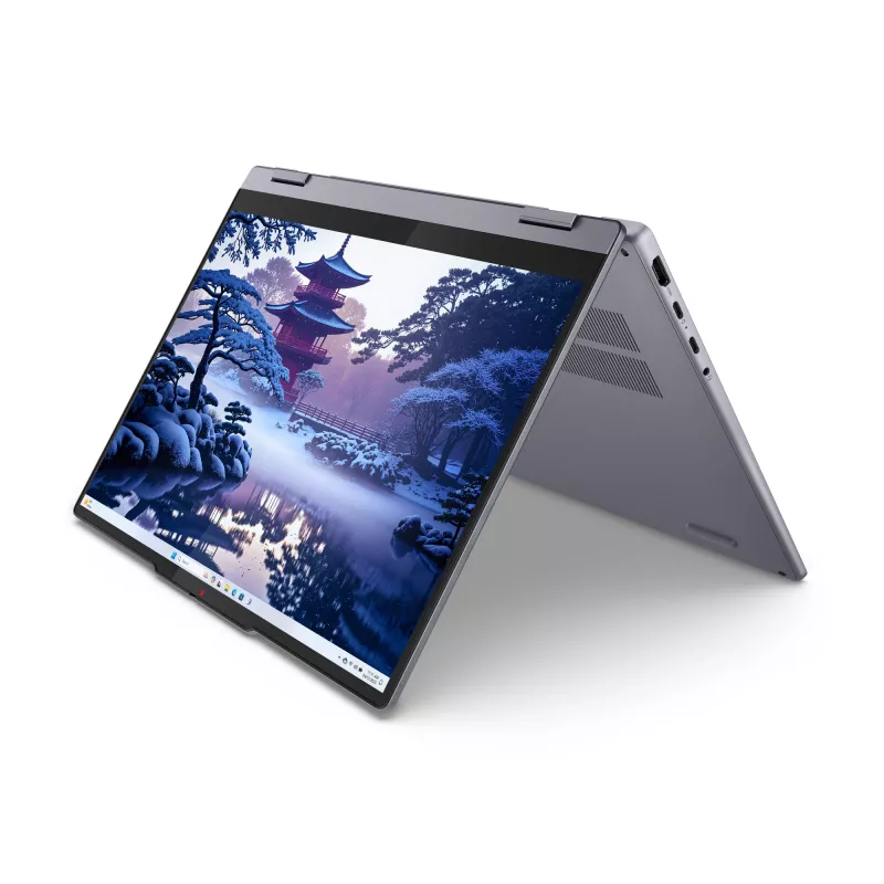 Lenovo IdeaPad 5 2-in-1 14IAL10 Intel Core Ultra 5 225H hübriid (2-in-1) 35,6 cm (14 tolli) puuteekraan WUXGA 16 GB LPDDR5x-SDRAM 512 GB SSD Wi-Fi 7 (802.11be) Windows 11 Home German hall