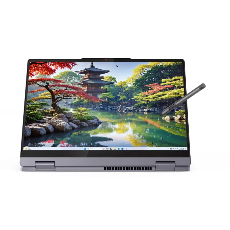 Lenovo IdeaPad 5 2-in-1 14IAL10 Intel Core Ultra 5 225H hübriid (2-in-1) 35,6 cm (14 tolli) puuteekraan WUXGA 16 GB LPDDR5x-SDRAM 512 GB SSD Wi-Fi 7 (802.11be) Windows 11 Home German hall