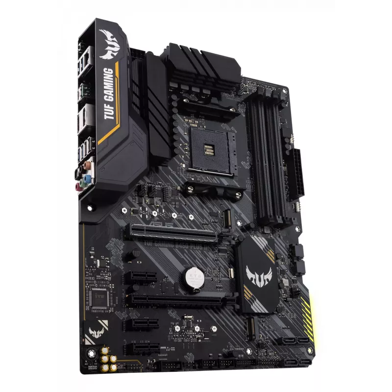 Emaplaat ASUS TUF GAMING B450-PLUS II ATX, AMD B450, Socket AM4, 4×DIMM DDR4, 128GB, 1×M.2, 6×SATA, HDMI 2.0b, DP1.2, Gigabit LAN