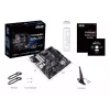 Emaplaat ASUS PRIME B550M-A WIFI II micro ATX — AMD B550, Socket AM4, DDR4, 4 DIMM, Wi‑Fi 6, Bluetooth 5.2, 2x M.2, HDMI 2.1