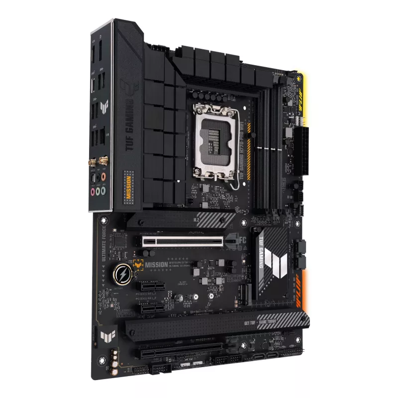 Emaplaat ASUS TUF GAMING H770-PRO WIFI — Intel H770, LGA 1700, ATX, DDR5, 4x DIMM, 128 GB, Wi‑Fi 6, 2,5Gb LAN, 4x M.2
