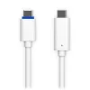 PoE adapter UBIQUITI UACC-ADAPTER-POE-USBC — 48V sisend, 5V 0,25A väljund, kompaktne 30,4×30,4×95mm, valge
