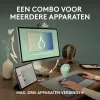 Logitech Pebble 2 Combo juhtmeta klaviatuur ja hiir roosa QWERTY